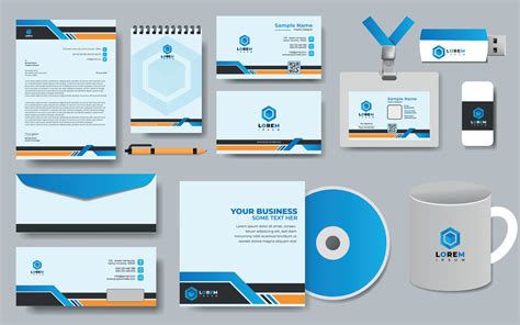 Corporate Identity Of The Construction Company Corporate Identity