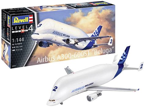 Revell 03817 Airbus A300-600ST Beluga Model aircraft assembly kit 1:144 ...