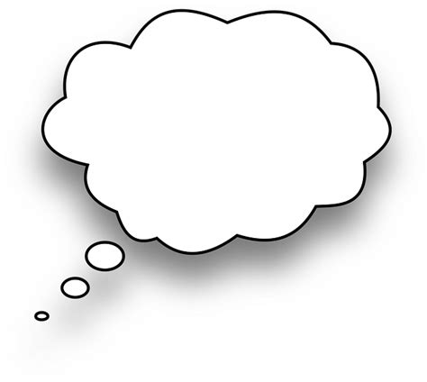 denken sprechblase comic kostenlose vektorgrafik auf pixabay