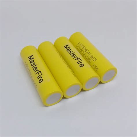 Wholesale MasterFire 100% Original LG LGDBHE41865 2500mAh HE4 Battery ...