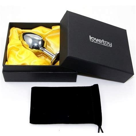 Lovetoy Plug Anal Grande De Metal Joya Aventure Sex Shop