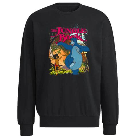 The Jungle Book Mowgli And Baloo Dancing Friends T Shirt Trending Tee Daily