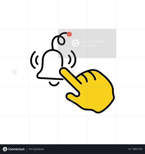 Press Bell Animated Icon Download In Json Lottie Or Mp4 Format