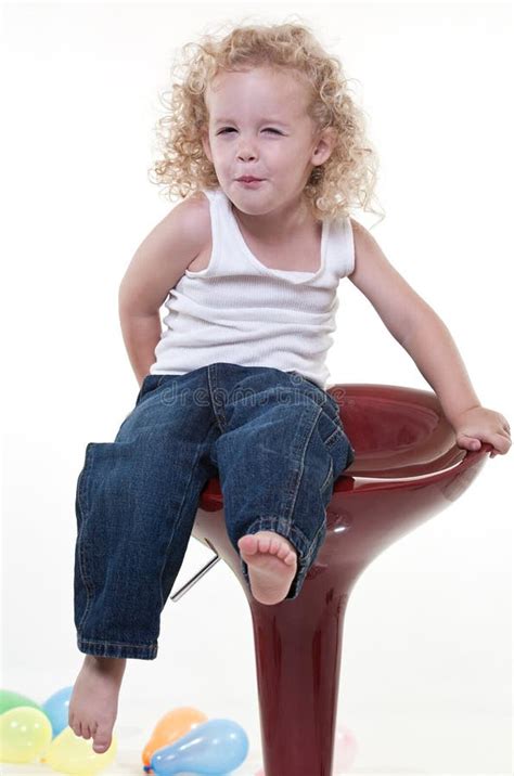 Leuke Jonge Blonde Peuter Joodse Jongen Stock Afbeelding Image Of Kaukasisch Leren