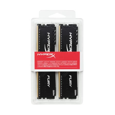 Kingston HyperX Fury Black DDR4 3600 16GB 2x8GB CL17 | PcComponentes.com