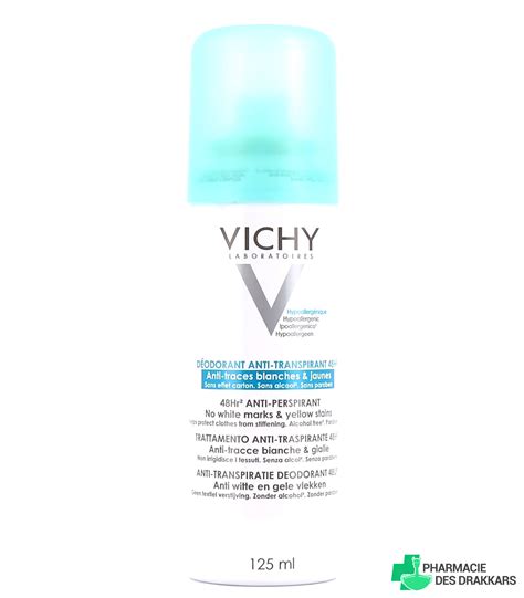 Déodorant anti transpirant anti traces 48h Vichy