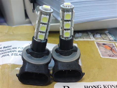 Port, Starboard, Forward and Aft: LED 881 bulb for my Elantra fog lamp