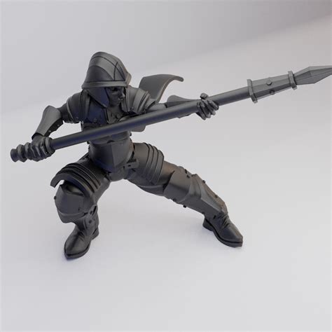 Hot Goblin リアセボルド 槍装備 屈強な女戦士ミニチュア ホットゴブリン