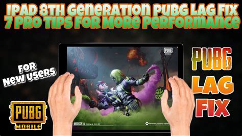 IPAD 8th Generation Pubg Lag Fix How Pubg Lag Fix In Ipad And More