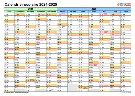 Calendrier 2025 Des Vacances Scolaires April Nanon Veradis