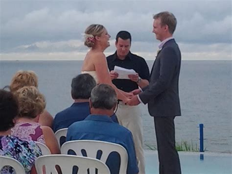 Brittany Schmitt and Justin Caufield's waterfront wedding on Vieques