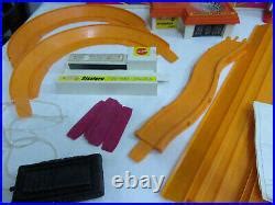 Car Track Set 1969 Mattel Sizzlers Newport Pacer Race Track Set Hot Wheels With Box NO CARS