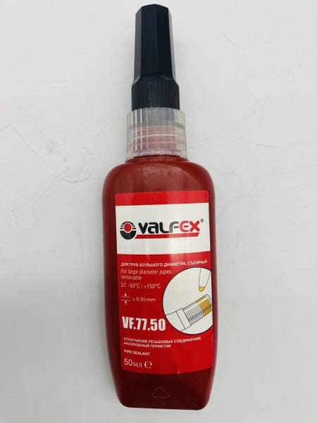 Характеристики Клей-герметик анаэробный для резьбовых соединений 50 мл ...