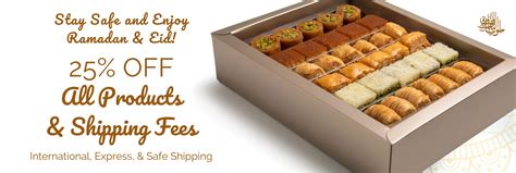 Order the Best Arabic Sweets Online in Lebanon – AlBaba Sweets