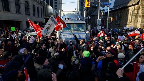 Canadá Ottawa Declara Estado De Emergencia Por Las Protestas De Los