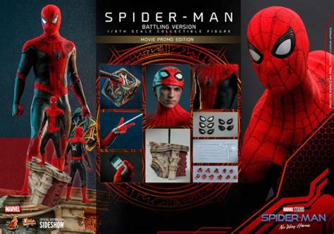 Hot Toys Spider Man No Way Home Battling Version Movie Promo Edition Sixth Scale Figure Pre