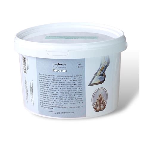 Кормовая добавка для лошади БИОТИН, 600 г (Гран-При, Россия) - купить с ...