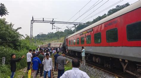 Eight Coaches Of Agartala Lokmanya Tilak Express Derail In Assam No