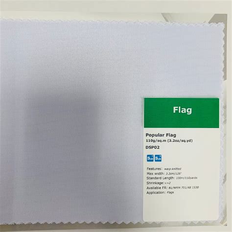 Unisign 100m Per Roll Flag Fabric for Promotion and Advertisement Usage