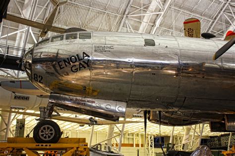 Enola Gay Exhibit At The Smithsonian Recent Treknaxre