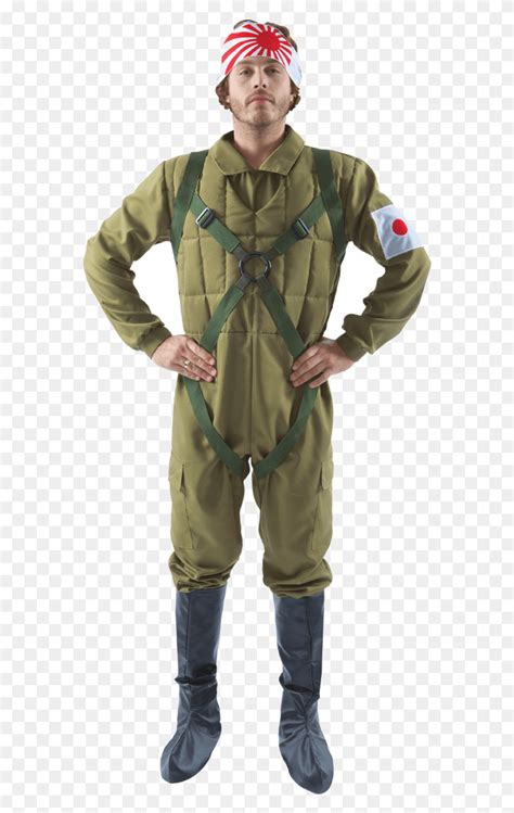 Kamikaze Pilot Costume, Person, Human, Military Uniform HD PNG Download ...