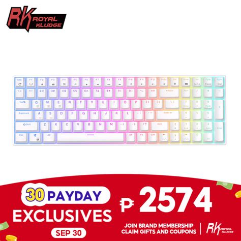 Royal Kludge Rk Bluetooth G Rgb Hot Swappable Mechanical Keyboard Rk Rk Lazada Ph