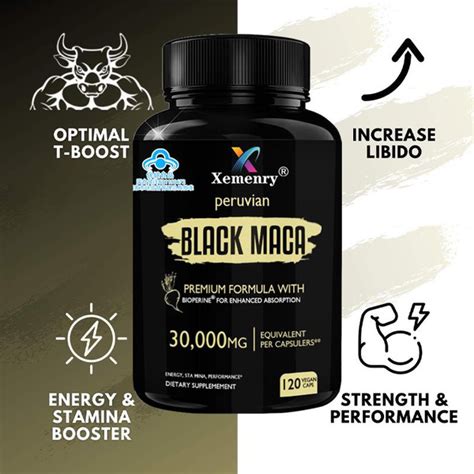 Maca Root Capsules For Men And Women Natural Pills For Stamina Energy