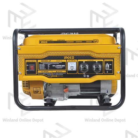 Ingco By Winland W Kva Gasoline Generator Ge P Ing Pt