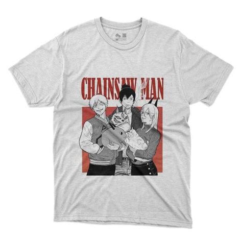 Camiseta Chainsaw Man Power Denji Aki Tu Tienda Shoka