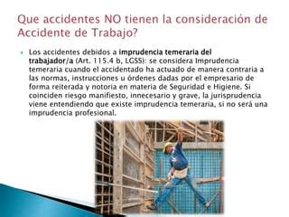 ACCIDENTES DE TRABAJO Pptx