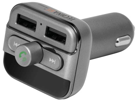 Technaxx Fm Transmitter And Bluetooth Hands Free Car Kit At