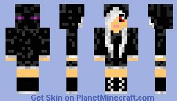 Ender girl Minecraft Skin