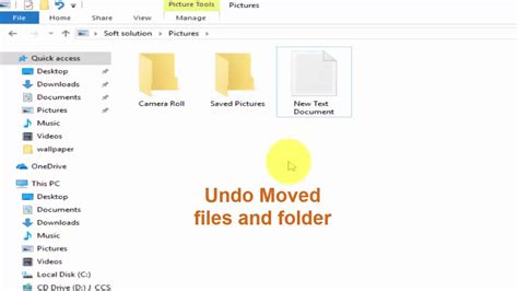 How To Undo An Accidental Delete Or Move In Windows Step By Step