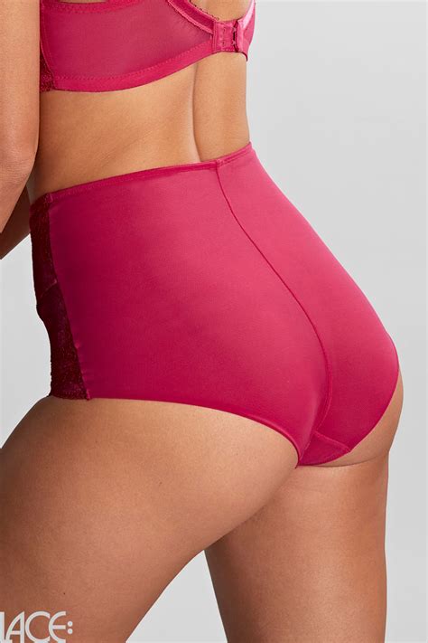 Panache Lingerie Clara Tailleslip Orchid Red Lace Lingerie Nl