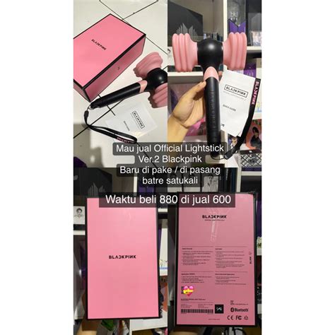 Jual Official Lightstick BLACKPINK ver.2 | Shopee Indonesia