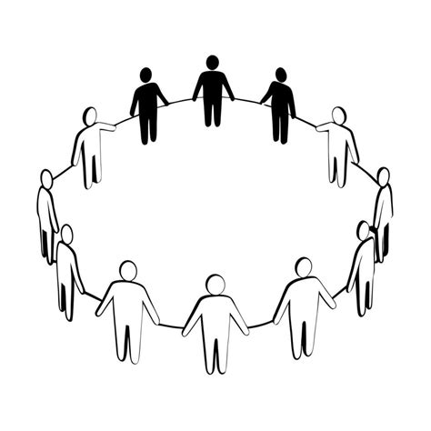 Civil Society Illustration Line Art 51000131 Vector Art At Vecteezy