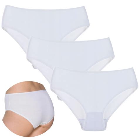 Figi Majtki Damskie Klasyczne Bawełniane Wygodne Bikini Białe MORAJ S 13508189137 Allegro pl