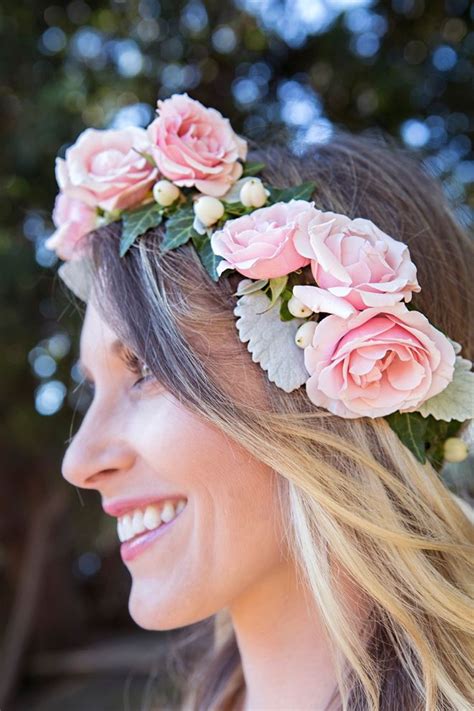 How To Make Gorgeous Flower Crowns In Three Different Ways Flower