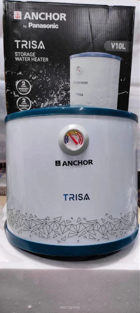 10 L Anchor Trisa Water Heater At Rs 4400 Piece Electric Water Heater