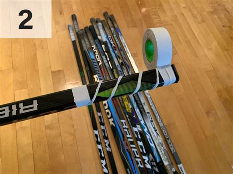 How To Tape A Hockey Stick Blade And Handle Gaimday