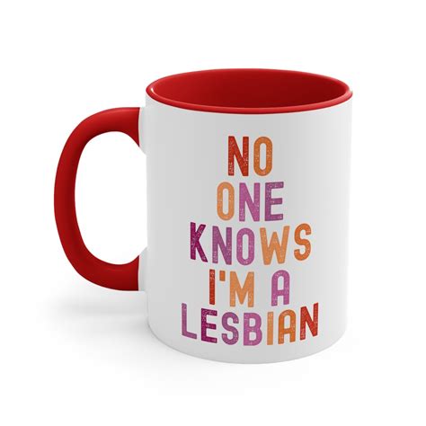 Funny Gay Pride Mug Gift For LGBT Humor Coffee Cup For Lesbian Friend