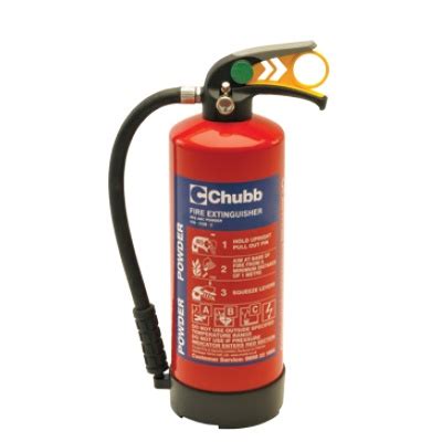 Chubb Hydrospray Fire Extinguisher Extinguisher Specifications | Chubb Extinguishers