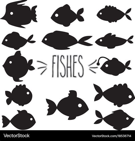 Fish Silhouette Free SVG Files