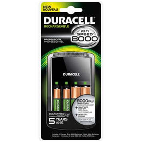 Duracell Battery Charger Ion Speed 4000 Amazon Ca Health Personal Care