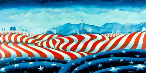 Flyover Country Original Painting Alan Stanley Art