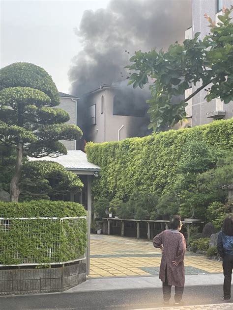 【火災】東京都江戸川区上篠崎4丁目付近で火事「サイレンが凄い、黒煙が上がってる」篠崎 5月20日 まとめ部