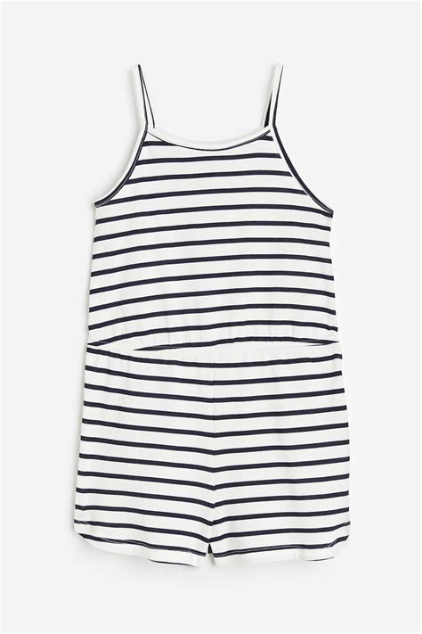Strappy Jumpsuit Navy Bluestriped Kids Handm Gb