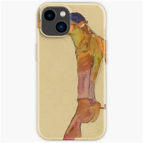 Egon Schiele Standing Male Nude With Arm Raised Back View Iphone Case For Sale By Artcenter