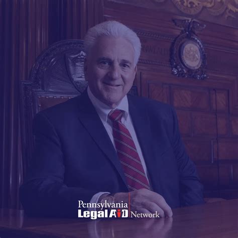 On The Passing Of Chief Justice Max Baer Pennsylvania Legal Aid Network
