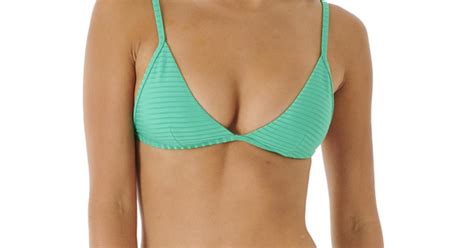 Rip Curl PREMIUM SURF BANDED FIXED TRIANGLE BIKINI TOP GSILU